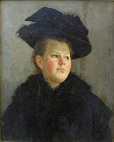 Портрет жінки в капелюсі