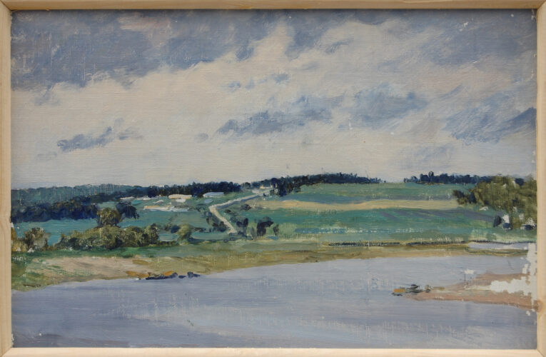 Rain on the Oka River