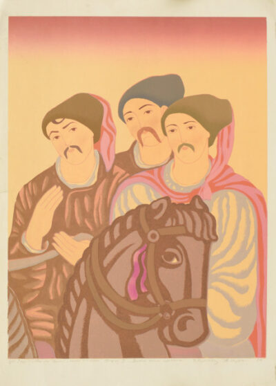 Cossacks get up early in the morning. From the series “Marusya Churai – life and song”