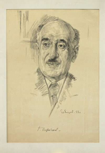 Портрет художника Г. Верейського.