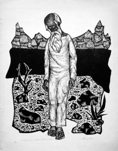 Illustrations to the poem “Moses” by Ivan Franko