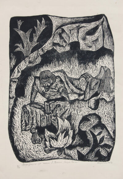 Ілюстрація до поеми І.Франка “Смерть Каїна”