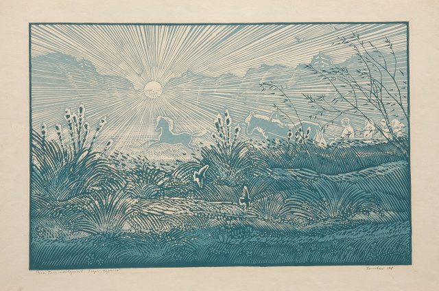 Dew. Songs of larks. From the series “Ukraine”