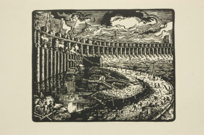 Reconstruction of the Dnipro Dam. From the series “Reconstruction of Dnipro Dam”