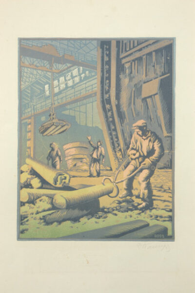 Transportation by magnet. Album “At the metallurgists of Prydniprovia”