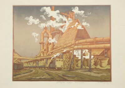 The old blast furnace is working. Album “At the metallurgists of Prydniprovia”