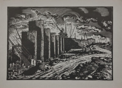 Kremenchuk HPP. Start of construction works. Series “Birth of the Kremenchuk HPP”