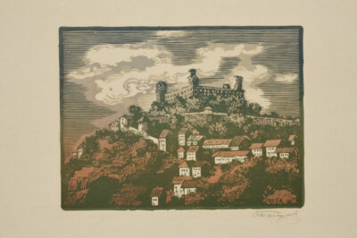 Bratislava Castle. Album “Through Czechoslovakia.”
