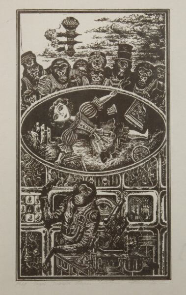 Ілюстрації до твору П’єра Буля “Планета мавп”