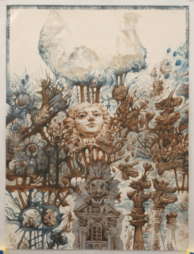 Mascaron III. From the series “Polyplanets”