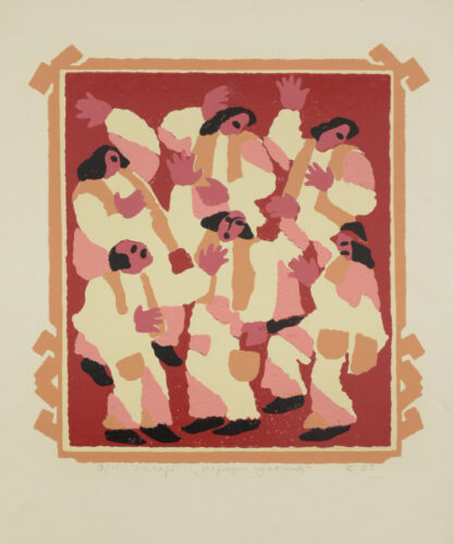 Sheet II. From the series “Folk festivals”