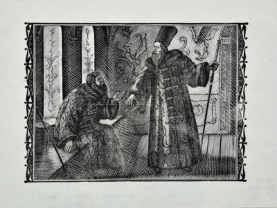 Illustration to Pushkin’s “Boris Godunov”