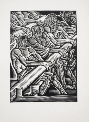 Illustrations to the work by M. Pryhara “Cossack Holota”