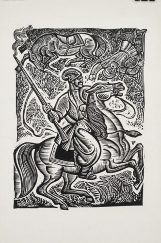 Illustrations to the work by M. Pryhara “Cossack Holota”