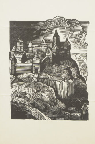 Illustrations to the drama by I. Kocherha “Svichka’s wedding”