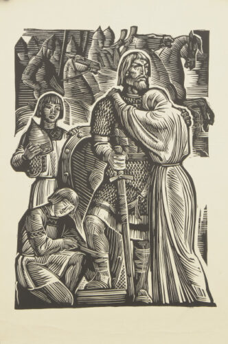 Illustrations to the drama by I. Kocherha “Yaroslav the Wise”