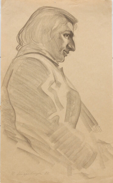 Portrait of Oleksiy Teleha, a student of the KhTICS