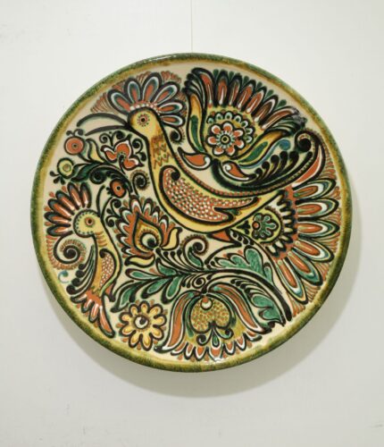 Decorative plate “Bird with chick”