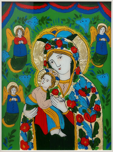 Our Lady of Perpetual Help. The author’s copy of the nineteenth-century icon