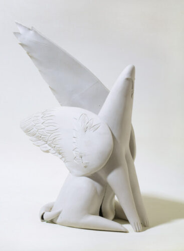 A sitting bird