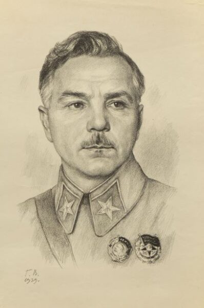 Portrait of K. Voroshilov