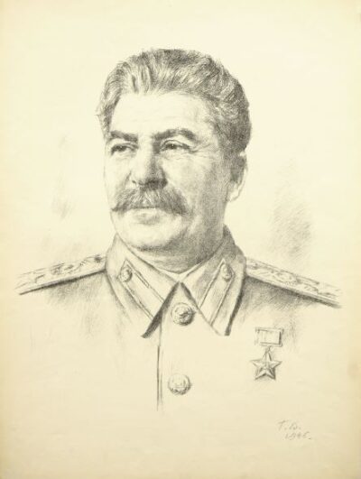 Portrait of J. Stalin