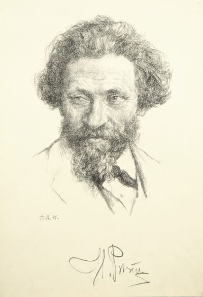 Portrait of I. Repin