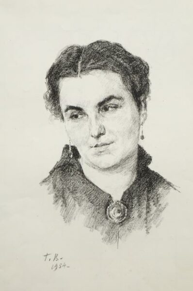Portrait of S. Lebedieva