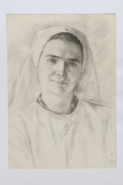 Portrait of nurse N. Nikonenko