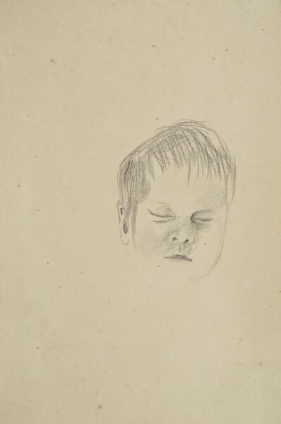 Sketch of a child’s portrait