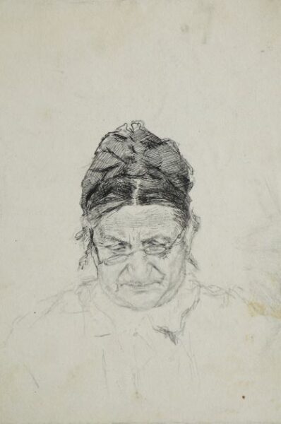 Portrait of a grandmother